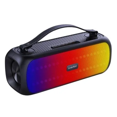 Porodo SOUL Soundtec Basic Speaker with RGB - Black